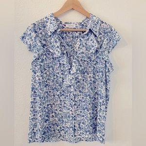 Calvin Klein Floral Blouse L
